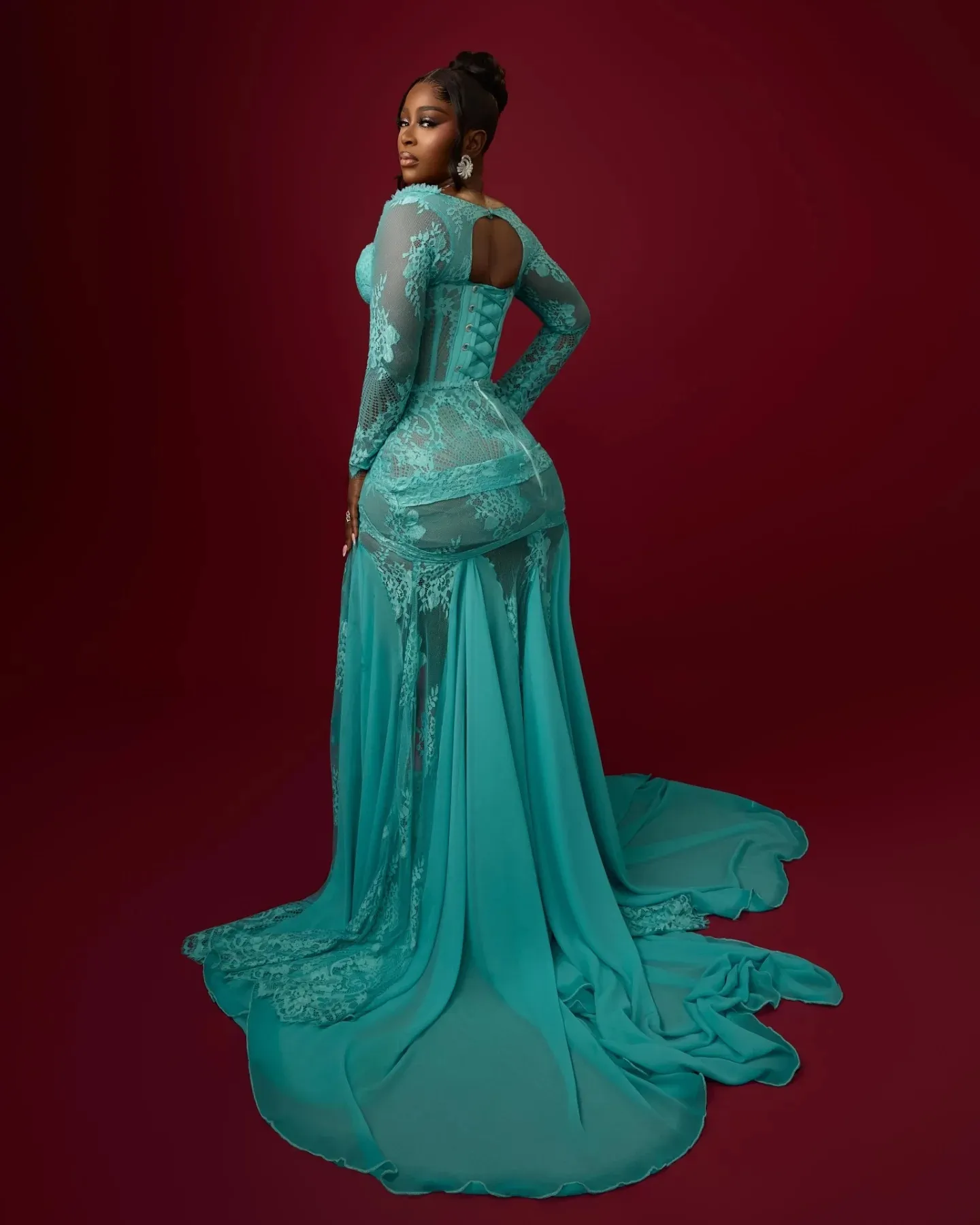 turquoise formal dresses plus size Cicinia Turquoise Mother Of The Bride Dress Plus Size Long Satin A-lin