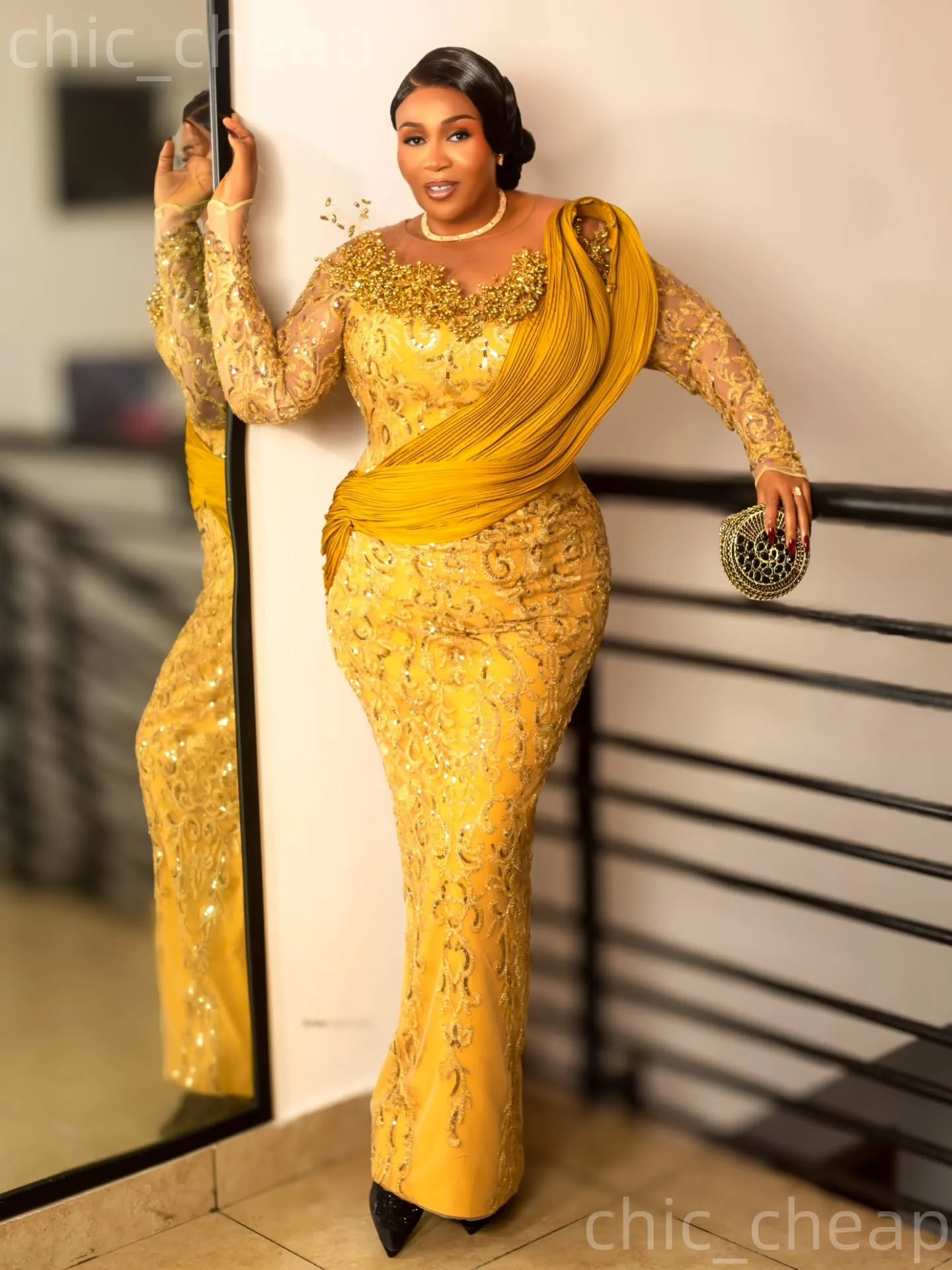 2026 Plus Size Yellow Sheath Mother Of Bride Dresses... From Chic_cheap, Rs.20,310.32