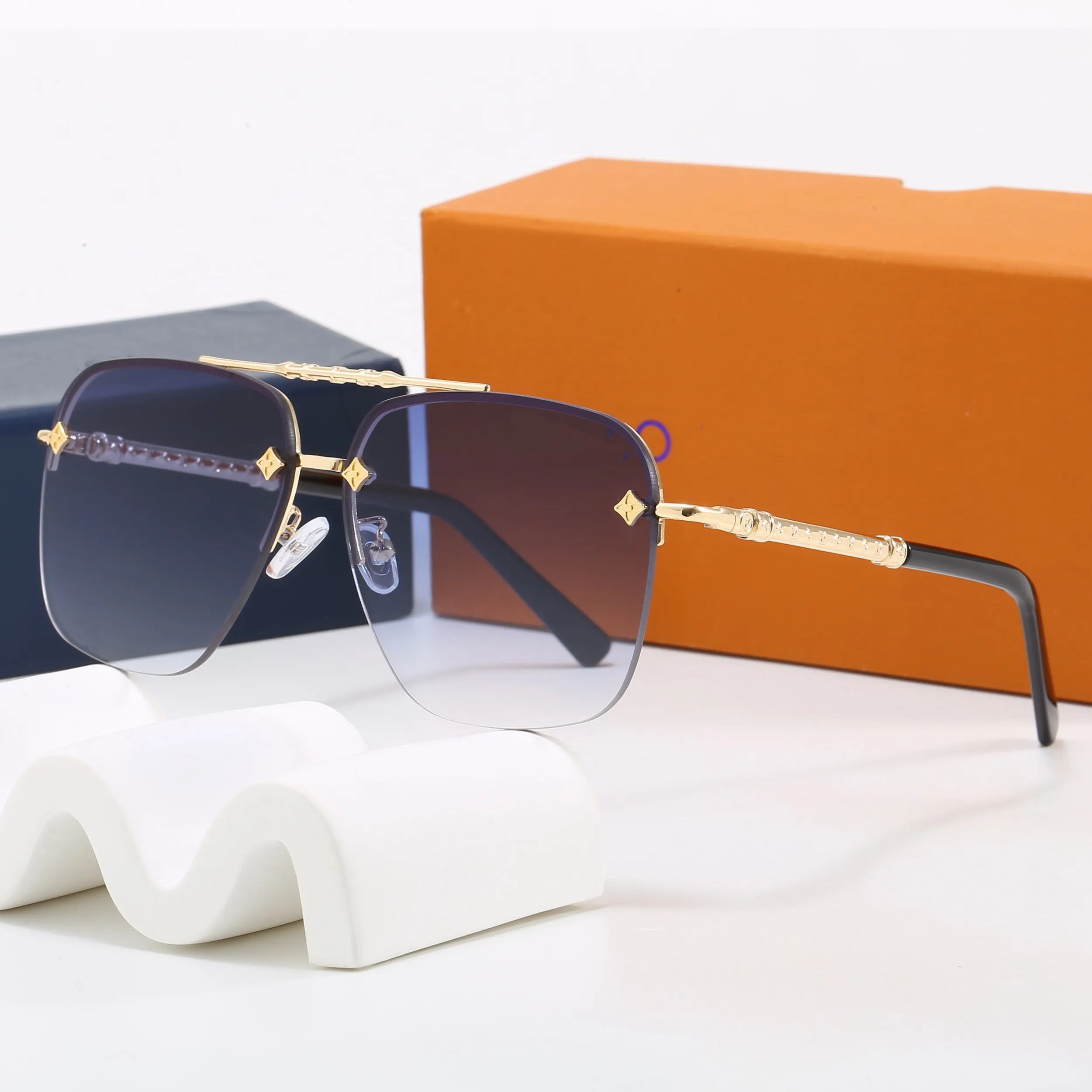 Designer Luxury Retro Oversized Square Polarized... From  display picture 1