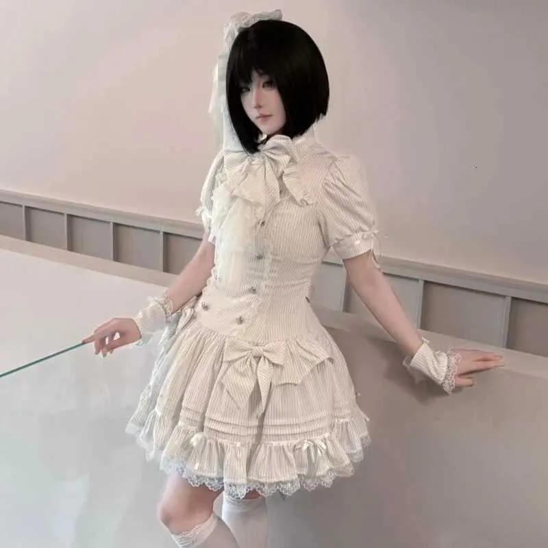 Kawaii Cute Lolita Dress Japanese Women Sweet Lace... From Oast, Rs.1,220.33