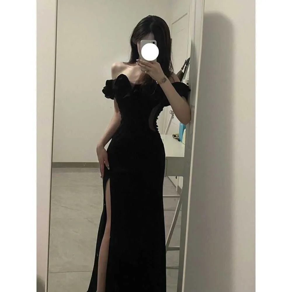 High Slit Long Dress With Unique Design Fashionable... From Chayop, Rs.1,723.52 In Bulk