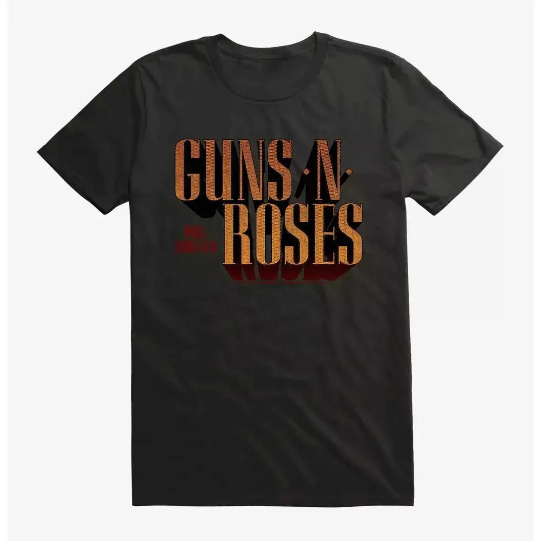 Wholesale Cotton Graphic Guns N Roses 1991 Tour Band T Shirt