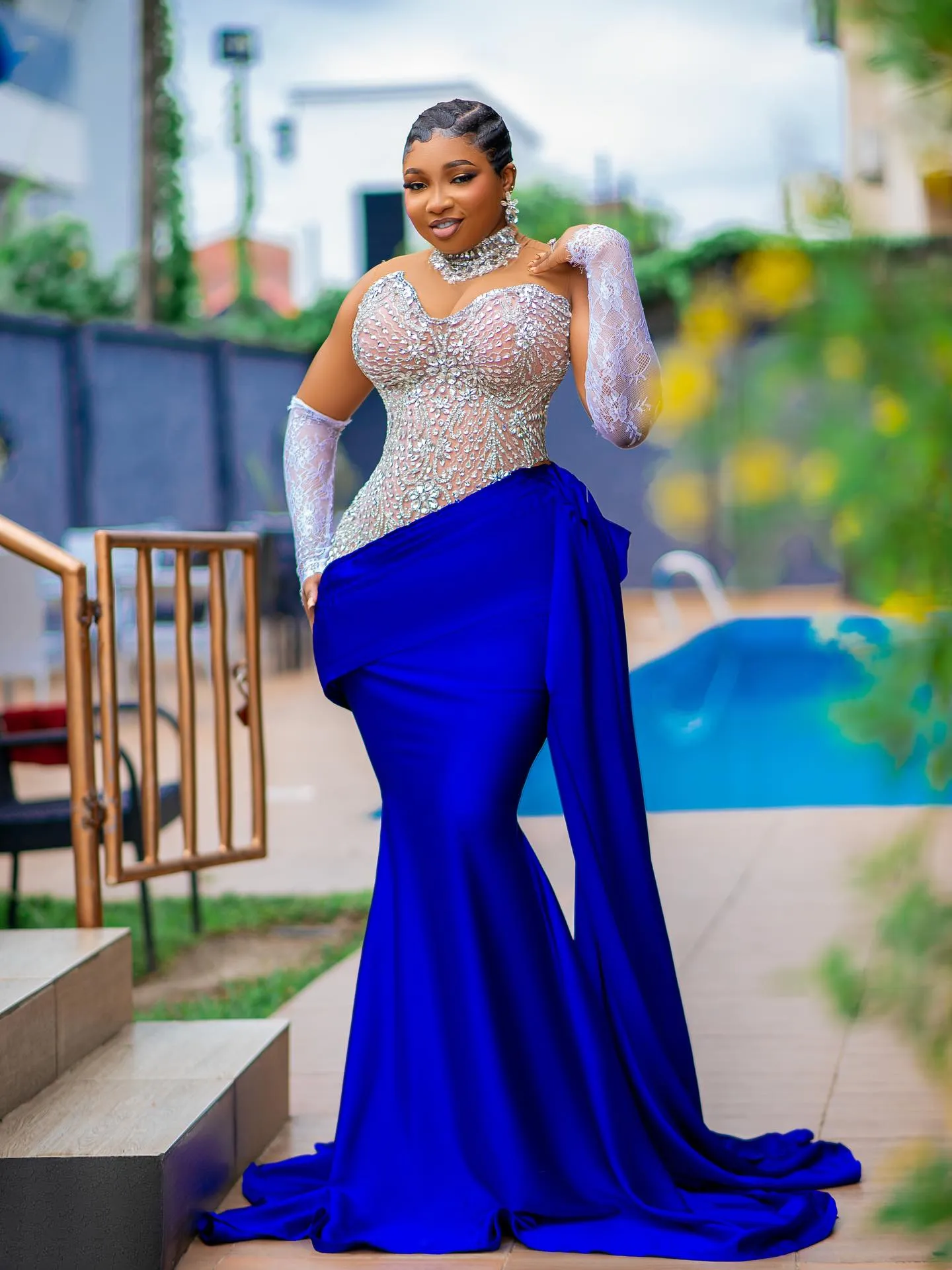 royal blue birthday dress Beautiful Fancy Zapaka Women Royal Blue Short
