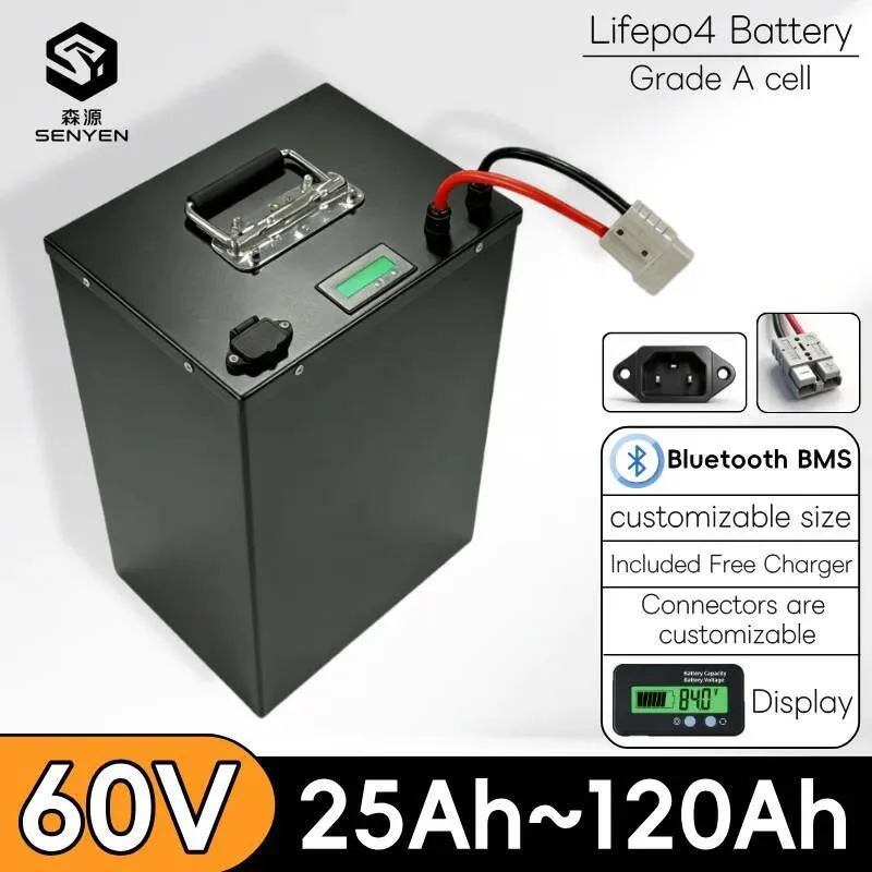 60V 25Ah 30Ah 40Ah 50Ah 65Ah 80Ah 100Ah 120Ah Lifepo4... Batteries | DHgate