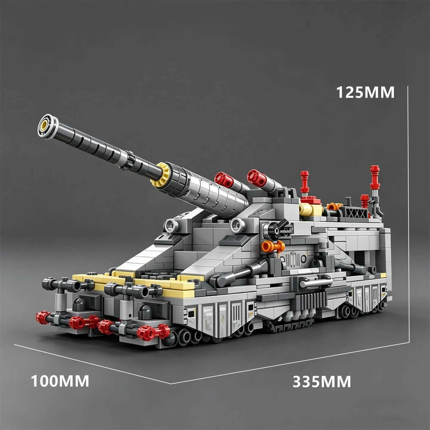 2026 NEW The Titan Cannon Gustav Train Heavy Cannon From Peru