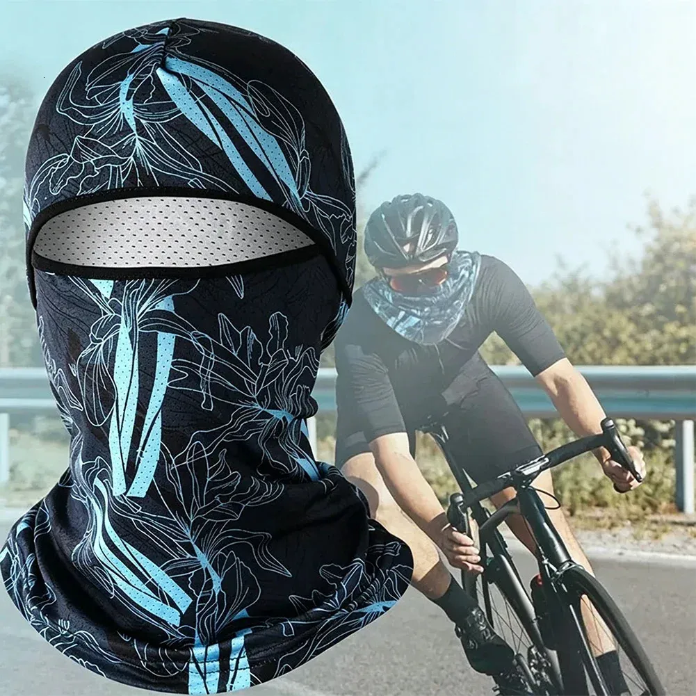 bike helmet face mask Balaclava for Men & Women, Full Face Cover for Riding Moto Genius COOLING FABRIC New Kali Kru full-face mountain