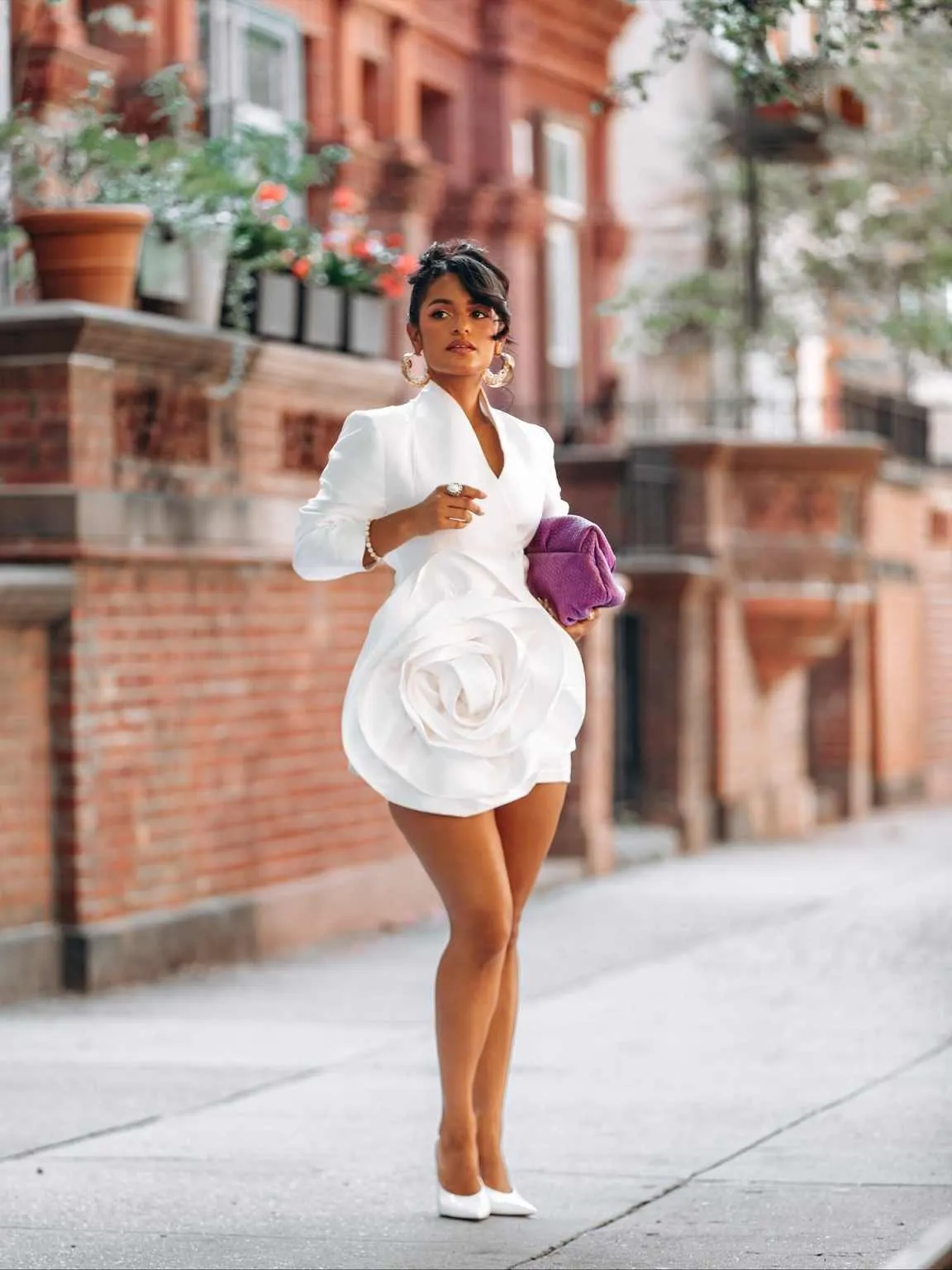 misses formal jacket dresses Womens Long Dress with Handmade Floral Appliques, Customized One-Piece Banquet Gown for Elegant Occasions _swatch_collection-refreshed-shorts