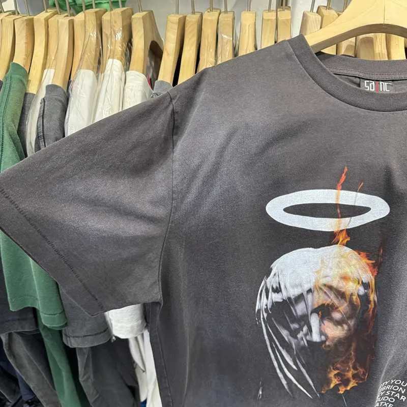 Wholesale St. Xxx SB 25SS DeVIL DADDY Oversized Vintage T... From 