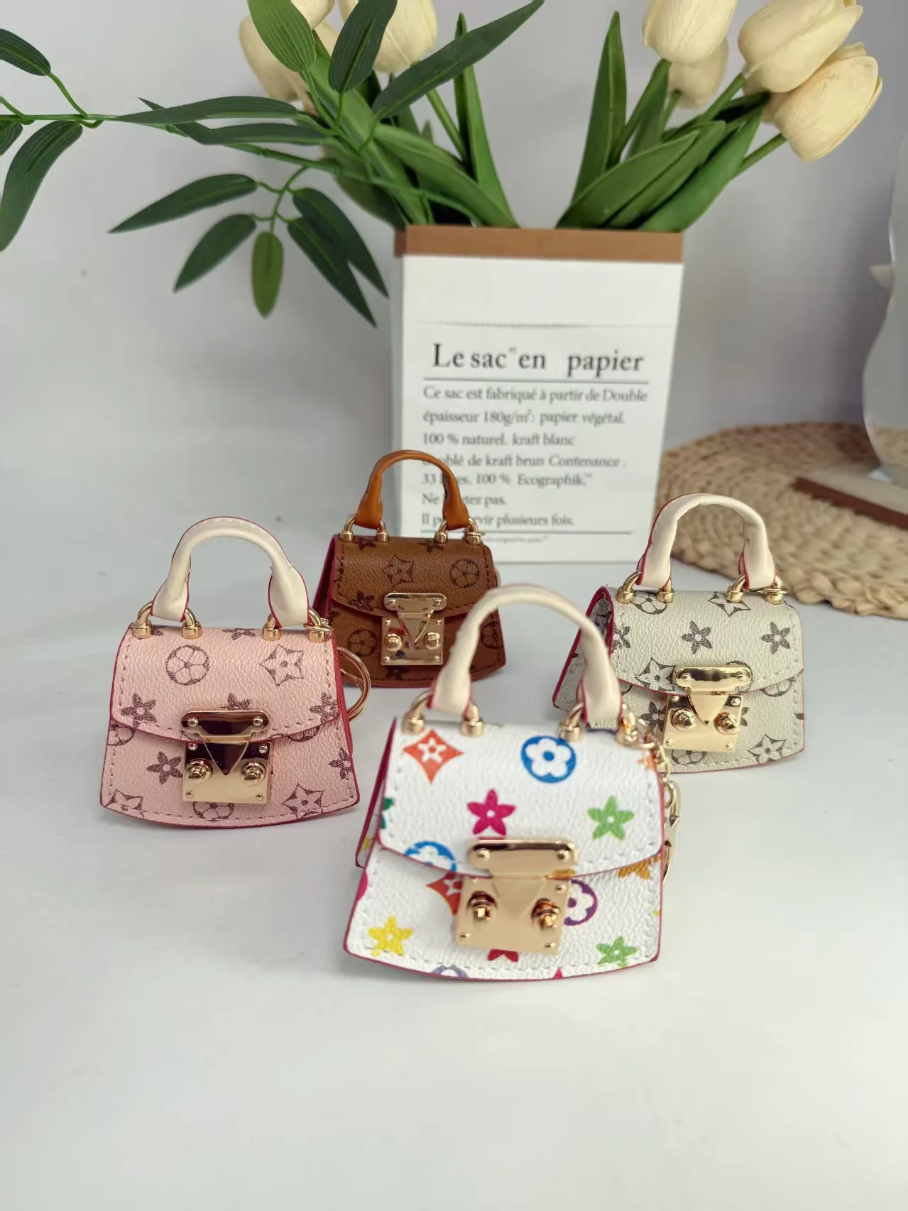Modische Mini Münztasche Als Schlüsselanhänger Für Kopfhörer_voghion.com