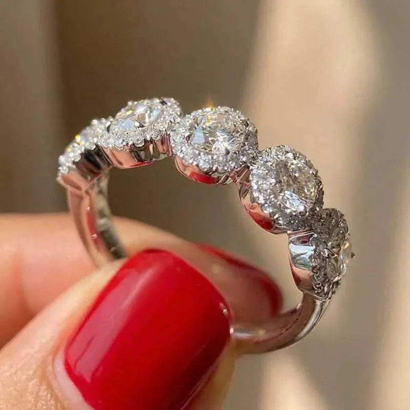 Design Ring Für Damen Aus 925 Sterling Silber Mit Zirkonia Stein_voghion.com
