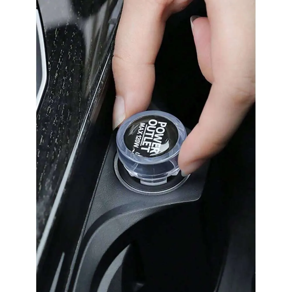 cigarette lighter dust cover iztor Cap waterproof Dustproof Cover for 12v Outlet Auto Car Cigarette Lighter Socket Plug 4 Pack(Black) : Automotive A ABSOPRO Cigarette Lighter Plug