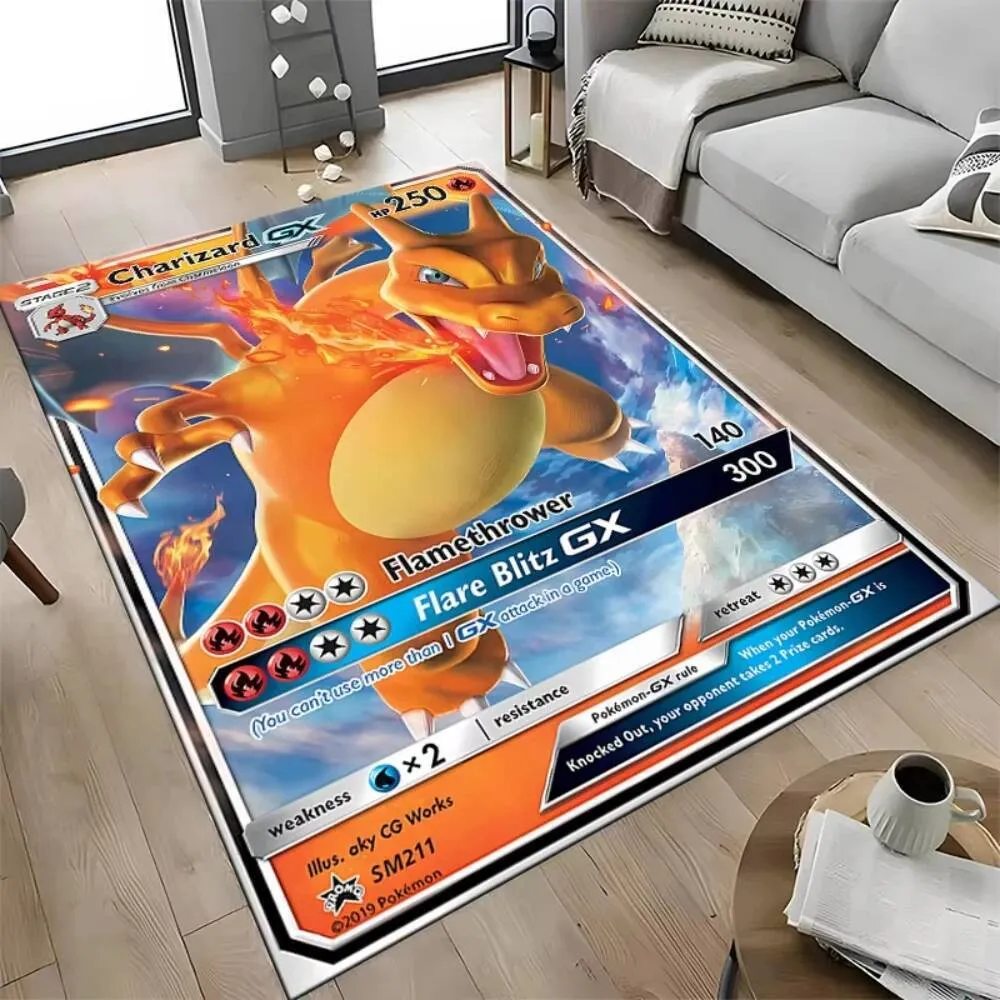 charizard pokemon card pillow Print Cushion slightly raised nostrils Pokemon Charizard Soft To Touch