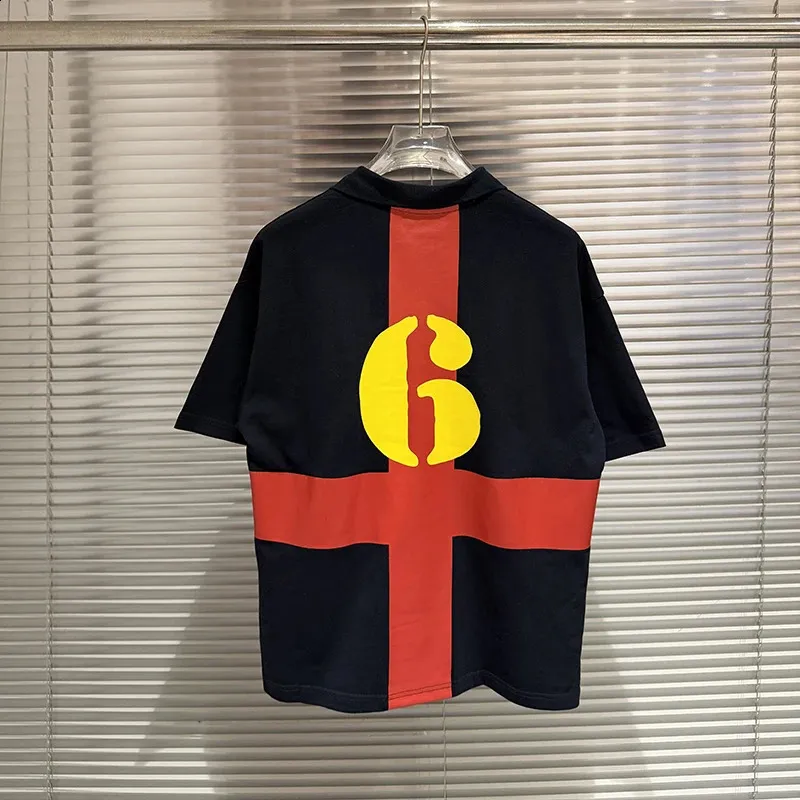 2026 Mowalola Tee YVL Style Visual Cross Impresión De 22,64