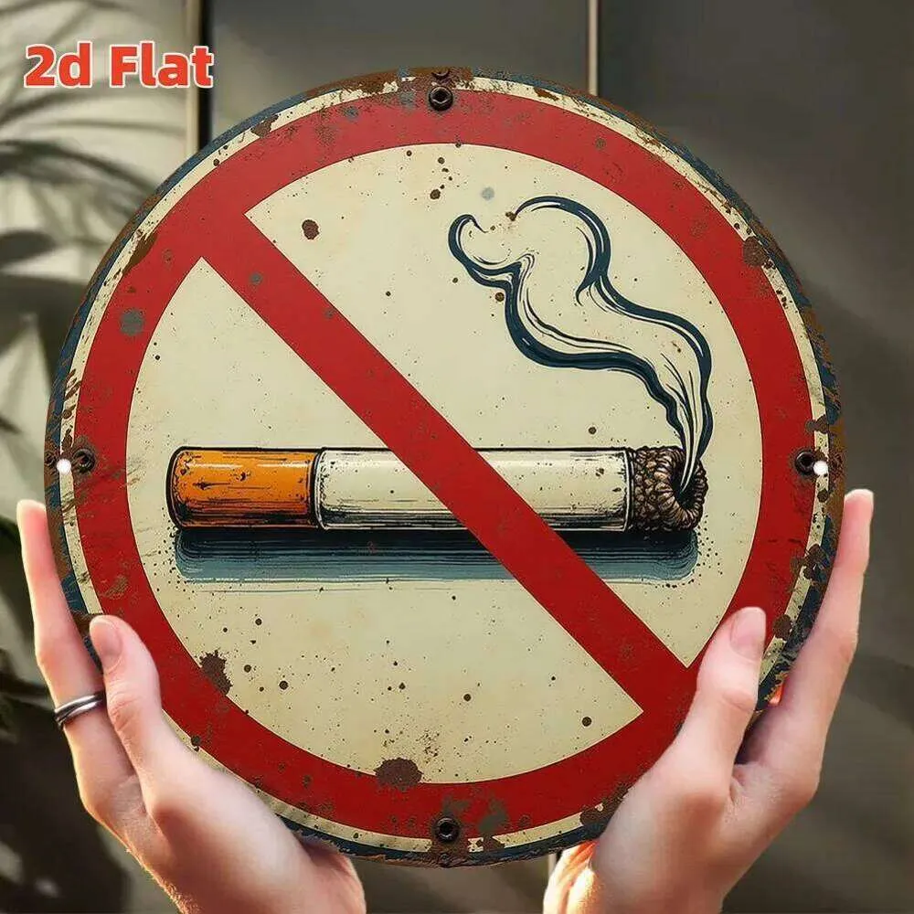 metal tobacco signs Vintage White Label Cigars Sign, Antique General Store Advertising Signage, Rustic Small Wall Decor Measures 48 W X 36 HCut from new 1/8 heavy duty steelMade in Hico Pack of 5 -NO SMOKING