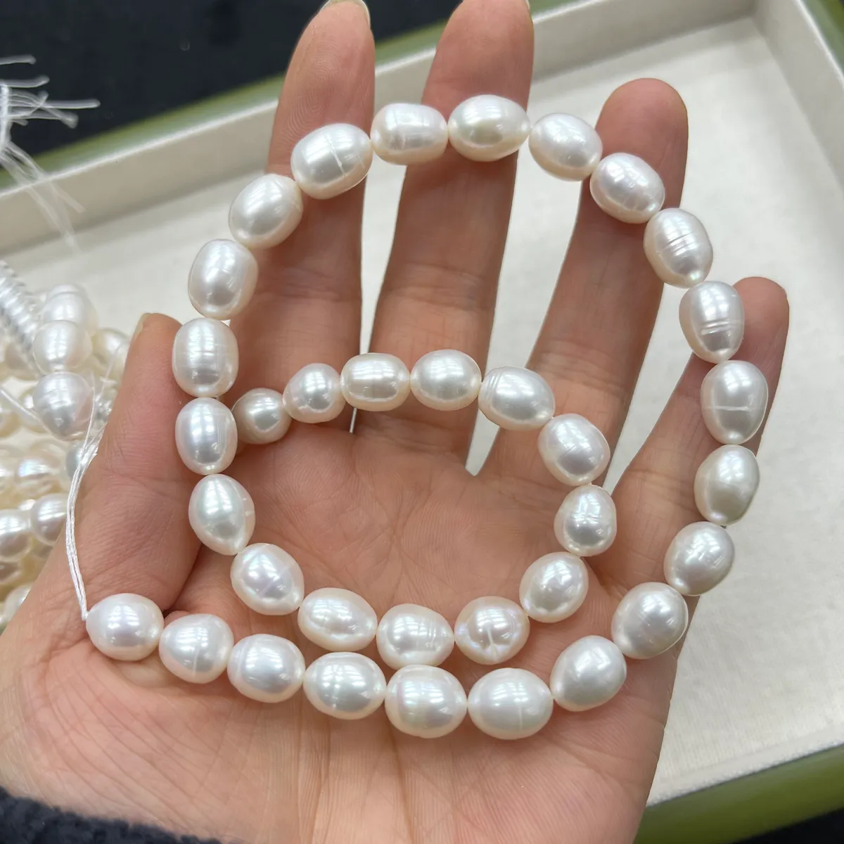 Perlas sueltas de calidad superior para creaciones exquisitas de perla de agua dulce desnuda