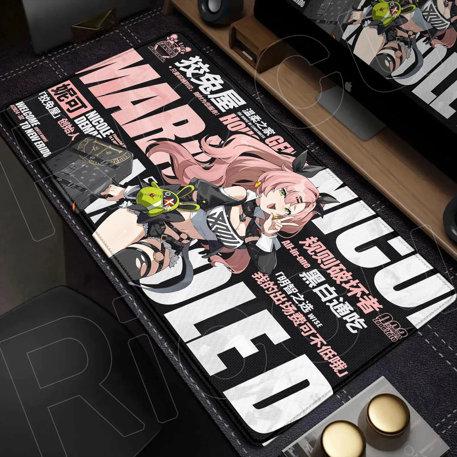 Zenless Zone Zero XXL Mousepad 900 X 400mm, Non Slip From