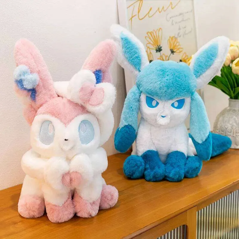 イーブイ＆フラワーズ Flower Fairy Ice Eevee Pillow Toy Cute Changed Puro From Conary