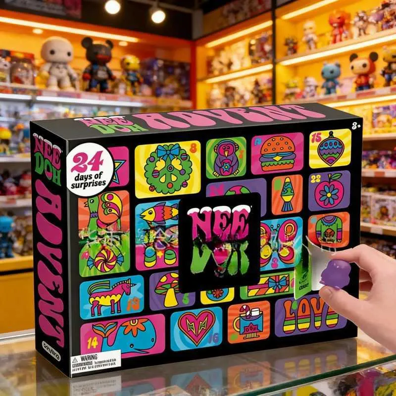 NeeDoh Puzzle Advent Calendar 2022 Gift For Kids 24 From Yonhmi