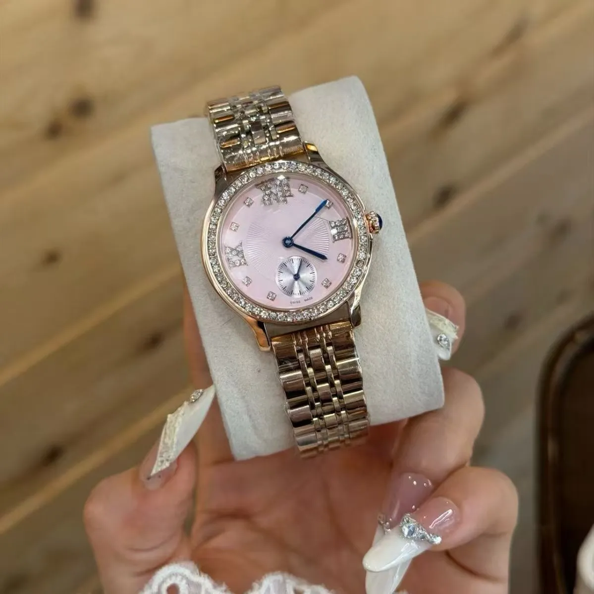 Women Wrist Watch Luxury Sparkling Diamond Dress For... From 