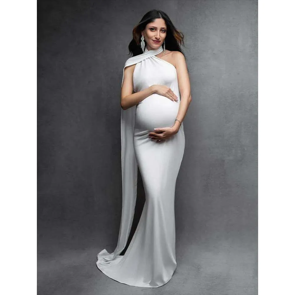 backless maternity dress Simple Pearl Pink Off Shoulder Open Back Plus Size Maternity Dress