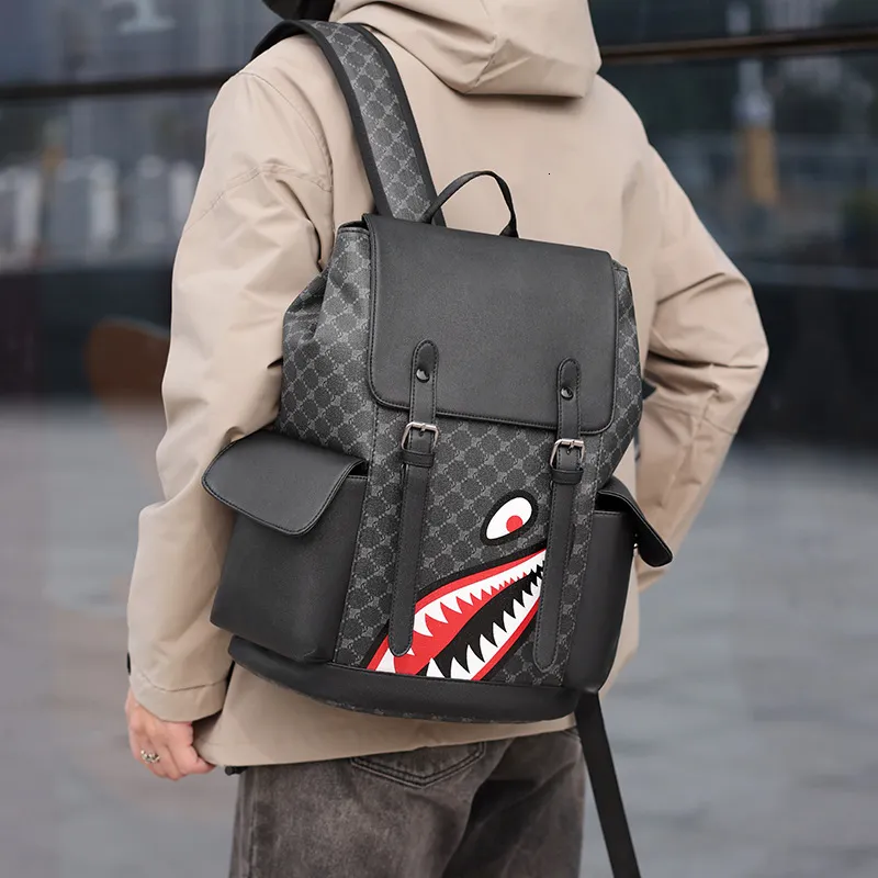 bag for men korean travel Men's crossbody Kiyazu resistant materials Large-capacity Travel Backpack | The