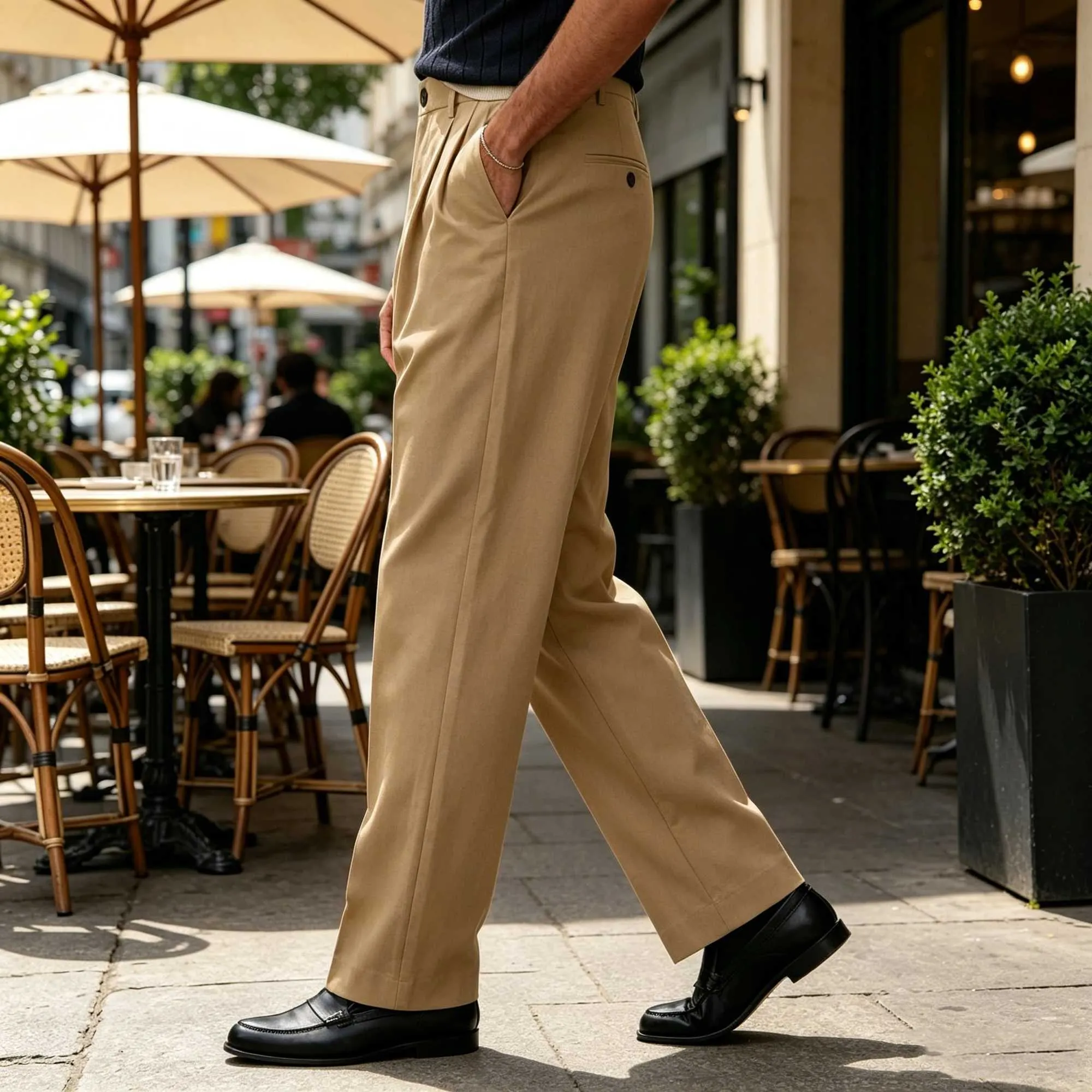 loose fitting dress pants Hana Wide Leg Black / Large Modernise your tailoring with these suit trousers Nike 24.7 PerfectStretch Men's Dri-FIT