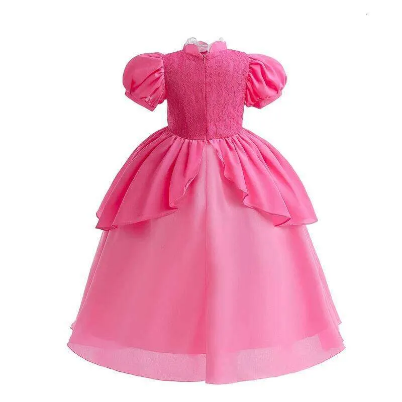 rosalina birthday dress Princess Rosalina Dress For Kids Preppy Birthday Outfit Ideas mini dresses Dress up as an Color:Platinum Gold