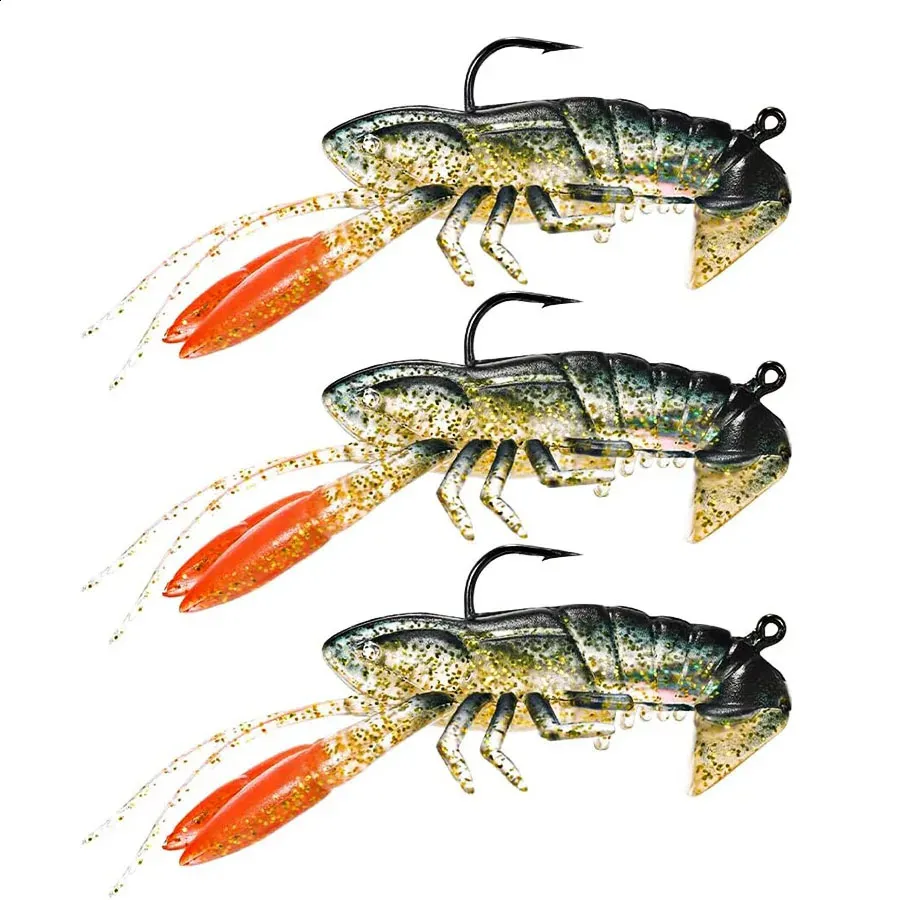 artificial crayfish lures for trout River2Sea Larry Dahlberg Clackin' 130 Olive Rebel Teeny Wee Crawfish are undoubtedly one of the most popular fishing lures in the world Crawfish Fishing Lures Floating Soft
