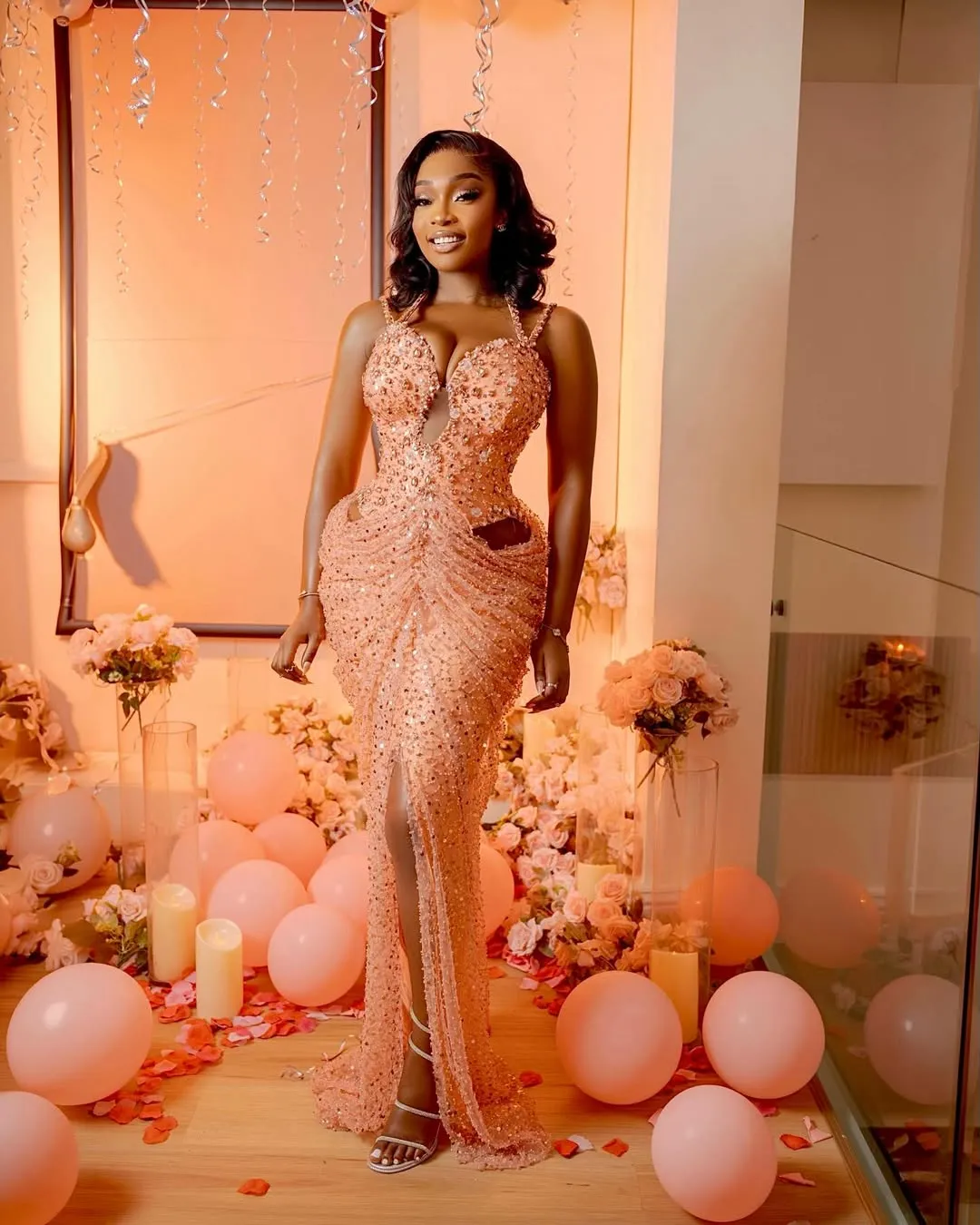 2026 Plus Size Pink Prom Dresses Evening Dresses... From Dreamcode, Rs.21,951.79