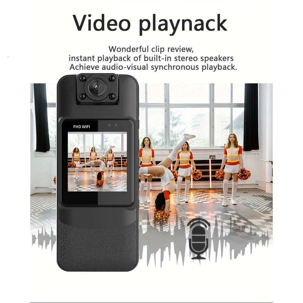 c lip on body camera reviews Mini 1080P, Wearable Clip-On Body Cam with 180 Rotating Lens, Compact Hidden Camera, IR Night Vision, One-Button Recording for Work, Security & Personal Safety (TF Card Not Included) definition 1080P Video Easy to Operate Mini HD 1080p Wearable Body