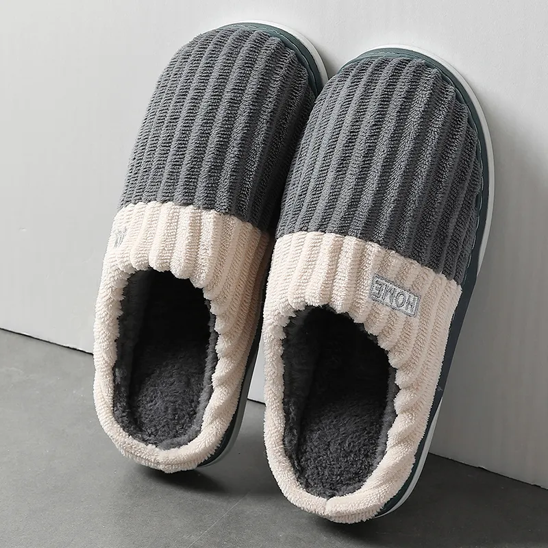 Warm Plush Slipper: Indoor Fur Slipper Boots For Men, Women