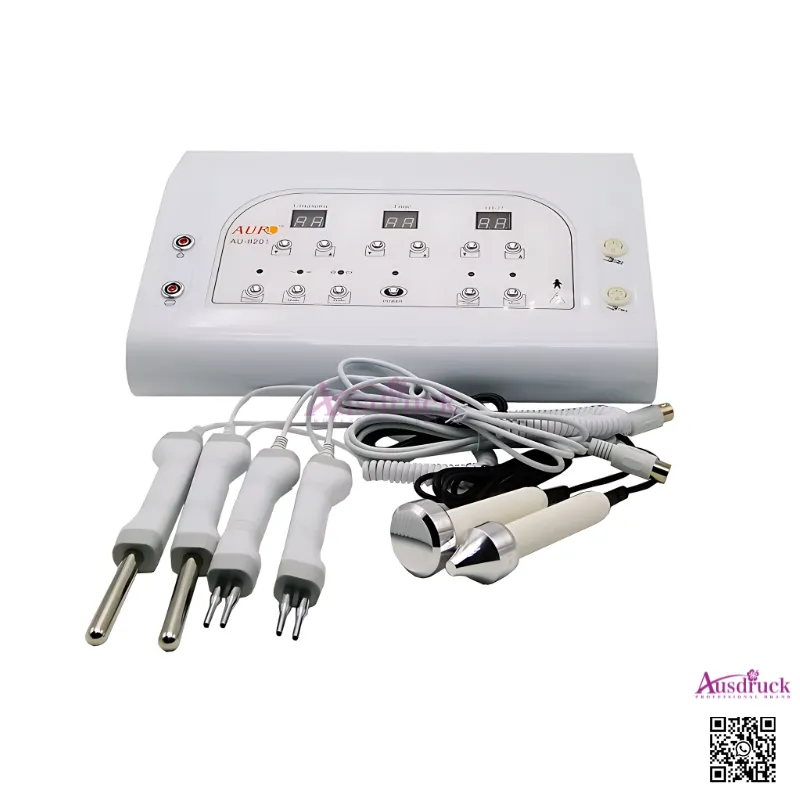 Portable Microcurrent Bio Facial Lifting Ultrasound Ultrasonic Galvanic ...