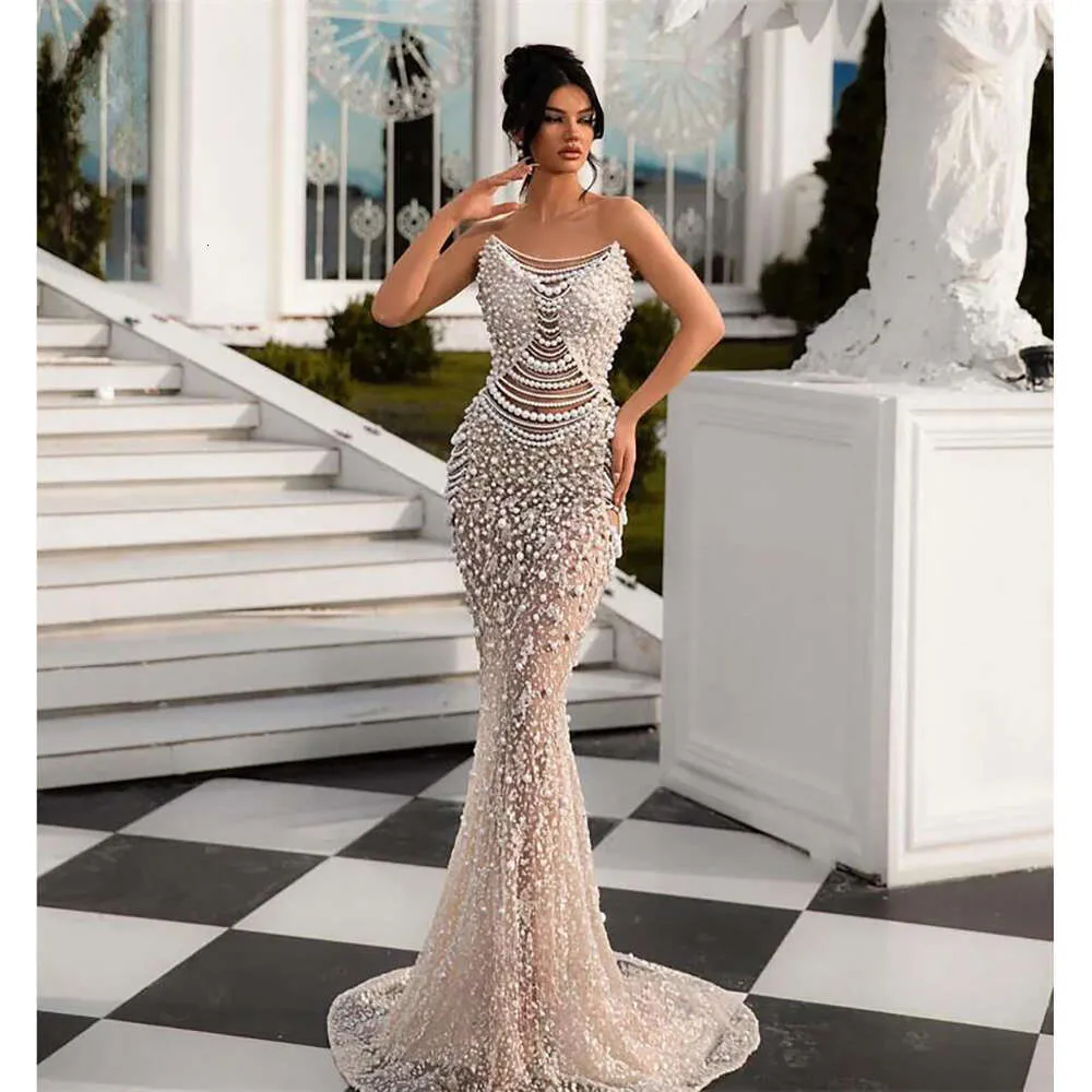 green emerald velvet dress Sherri Hill Tight Pearl Beaded Prom Dress 58005 main image 0