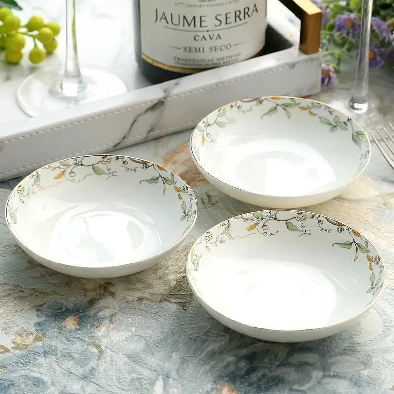 Save Big on Bulk Bone China Dish Set 4