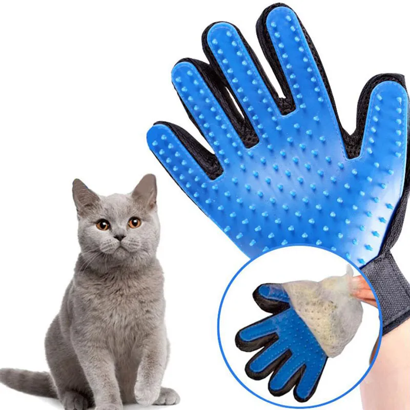 Pet Grooming Kit Horse Hair Brushes Comb And Glove For Gentle Cleaning And Massage Of Dogs And Cats From Dh3899051 13.16 DHgate.Com