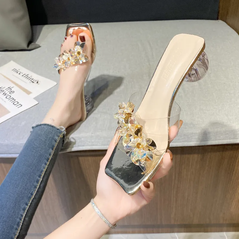 Save Big on Bulk Transparent High Heels Pumps New Quality PVC Crystal Heel  Transparent Women Sexy Clear High Heels Summer Sandals Pumps Shoes 962f S 
