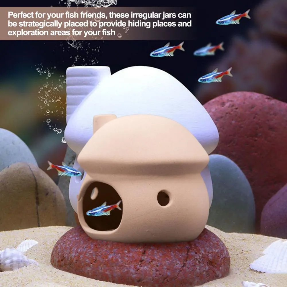 Aquarium Fish Tank Decorations: Ceramic Submarine... From  Dhgate_yellowapp_1, $15.57 | DHgate.Com
