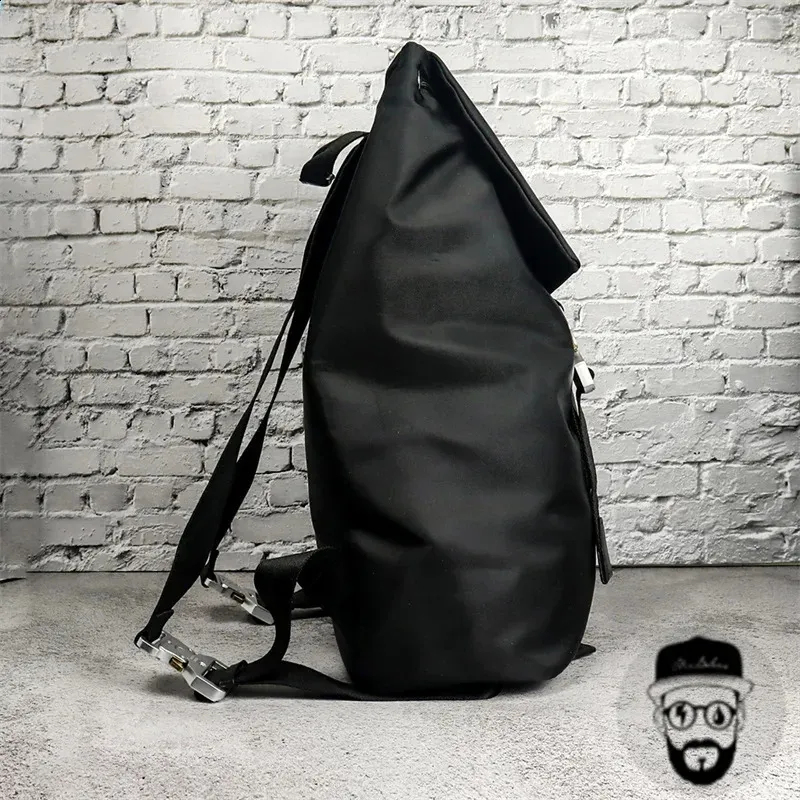 【正規品】Alyx Buckle Soft Backpack 1017 ALYX 9SM backpack Buckle Shoulder Straps black color at