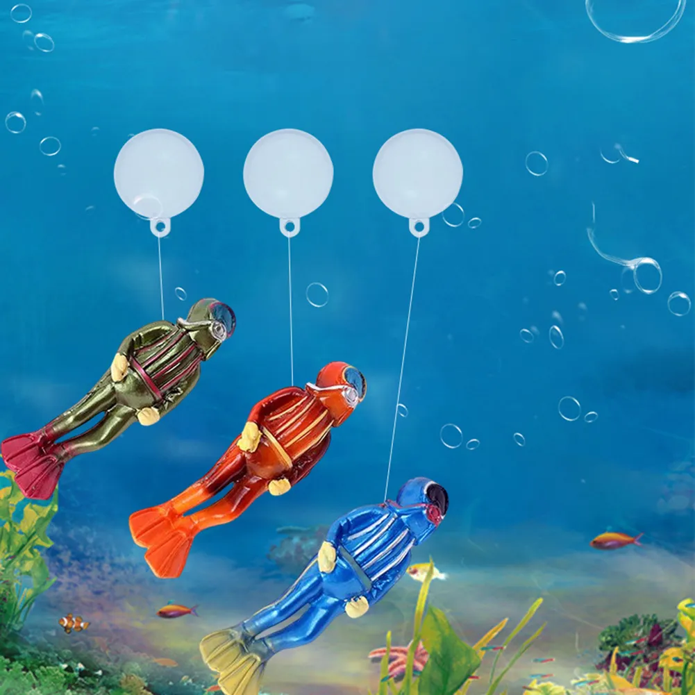 fish tank scuba diver accessories Mesee Aquarium Decorations with Hose Live Action Aerating Ornament, Floating Treasure Seeker Adornment Ornament : Pet Supplies You can also give it to your family and friends who like to raise fish Aquarium Decor Scuba Diver Figurines