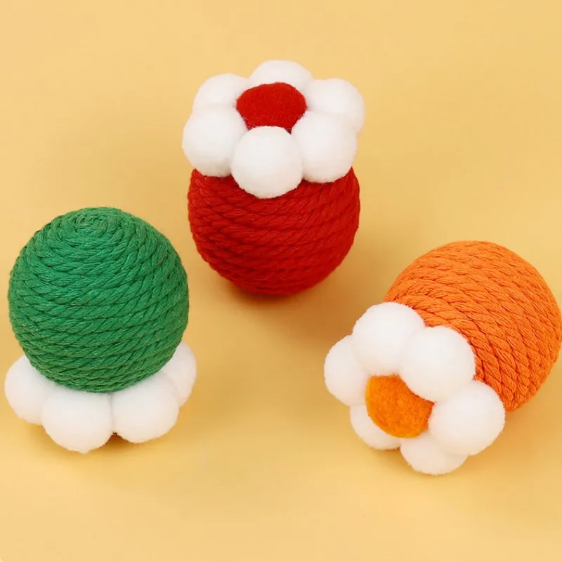 Pet molar toy hiding yellow cat Pet molar toy hiding yellow cat