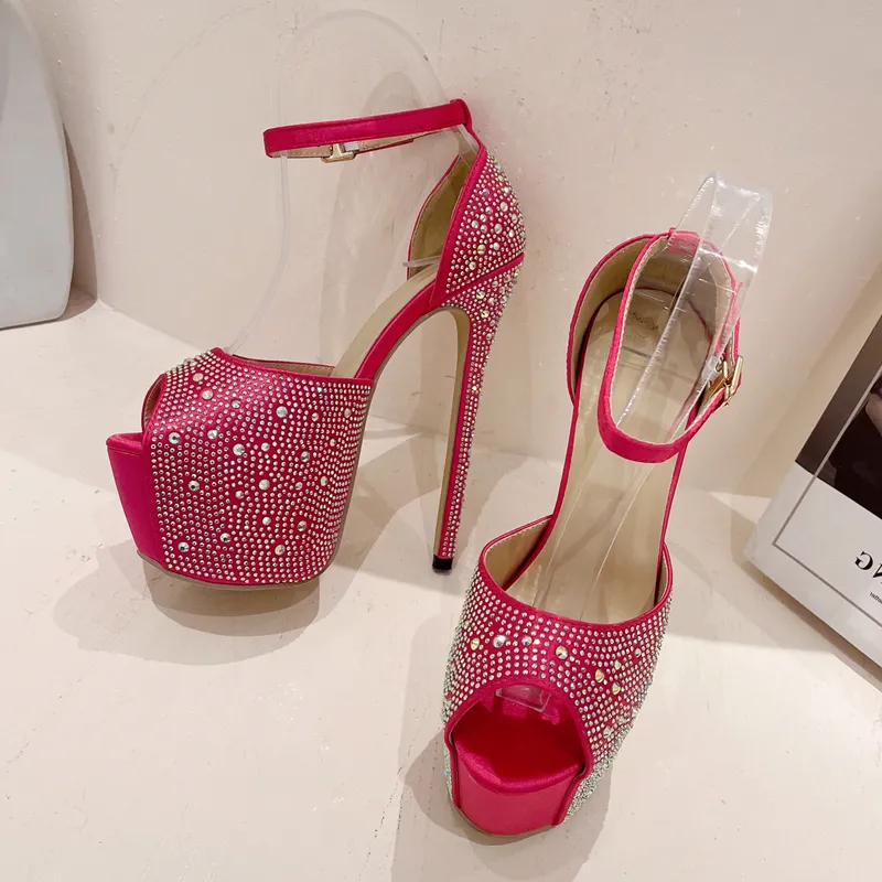 rose gold platform shoes