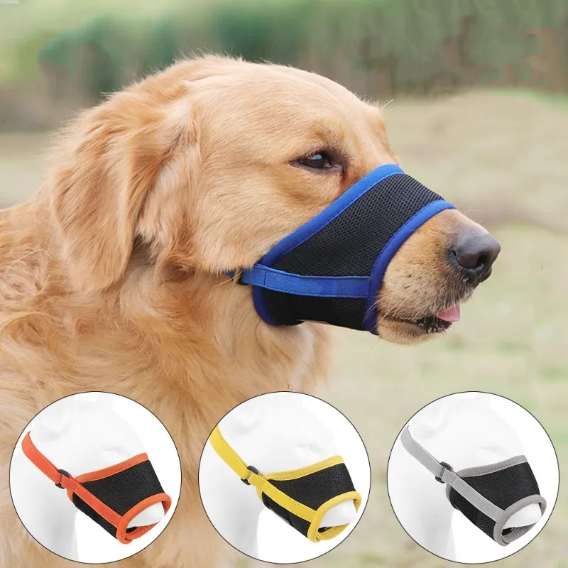 Mesh Muzzle Best Dog Muzzle To Prevent Biting 2024 Breathable Mesh