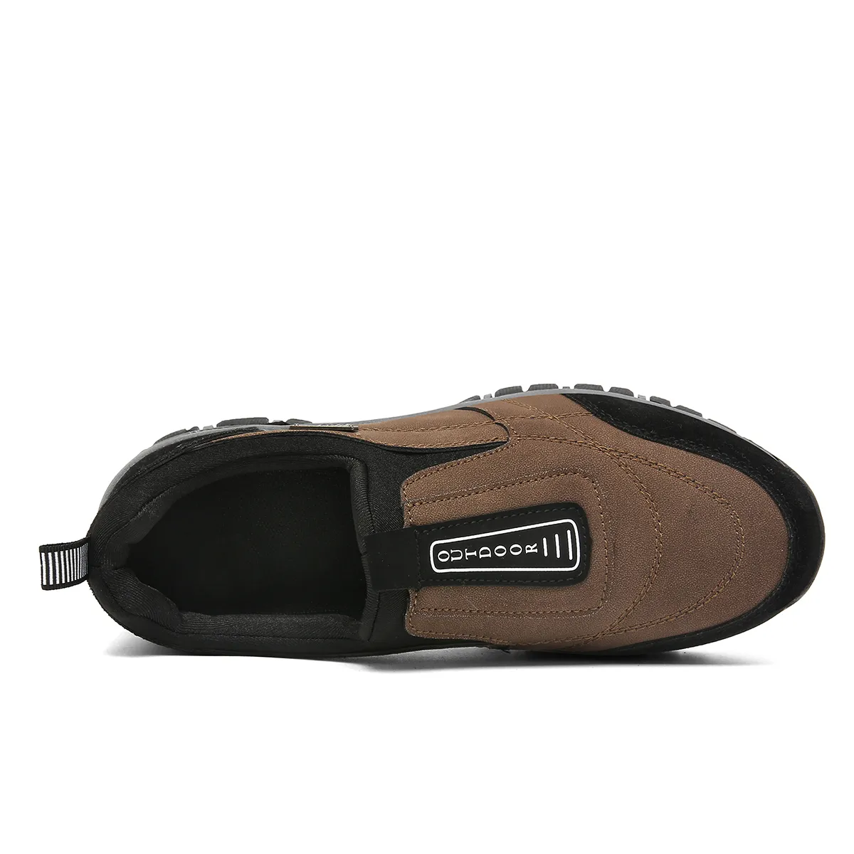 Suede Leather Casual Shoes For Men Hot Sale Slip On Sneakers Men Outdoor Footwear For Hiking
