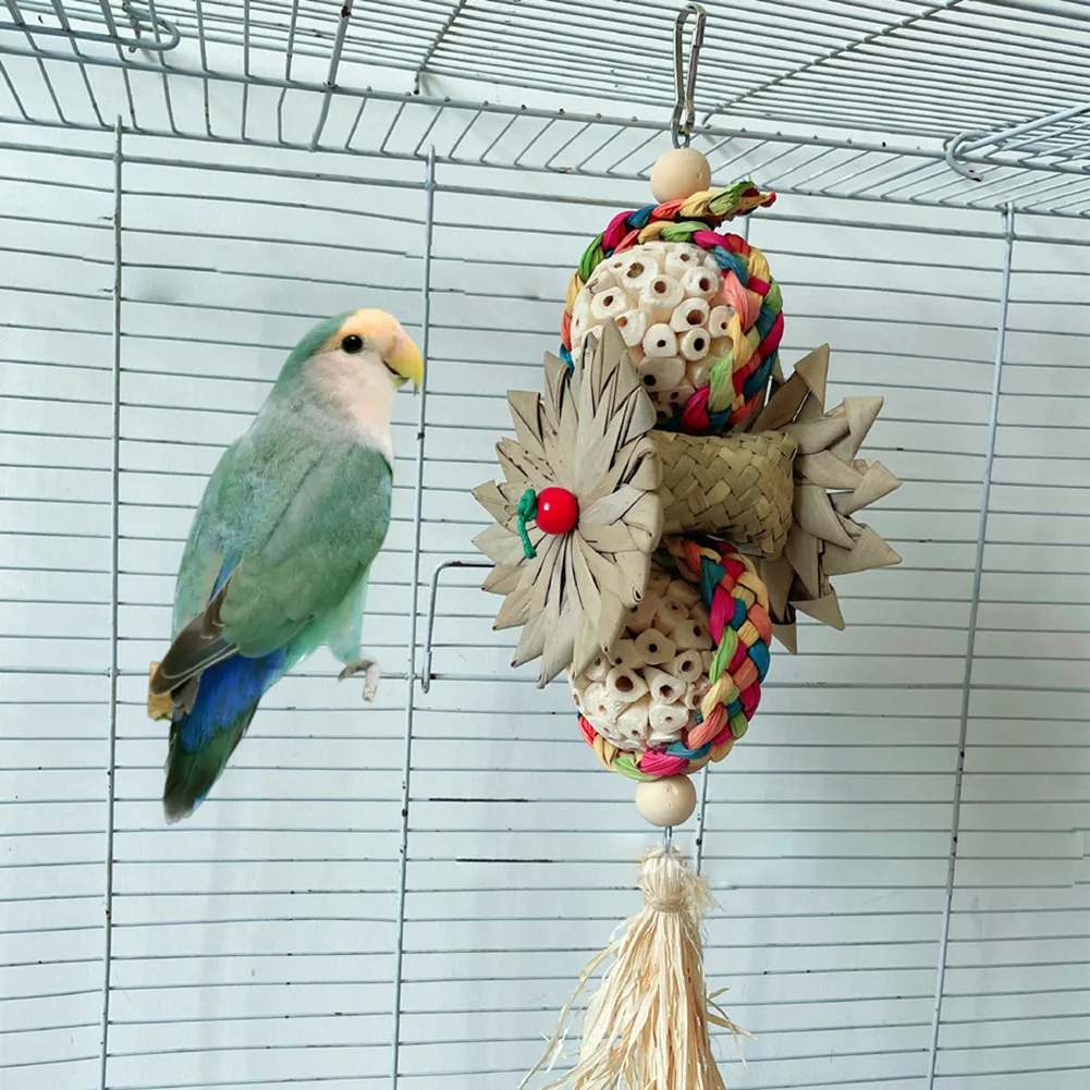 Save Big on Bulk Parrot Foraging Toys Parrot Toys Bird Chewing Foraging  Toys Bird Cage Accessories For Cockatiel Budgies Best Deals on DHgate