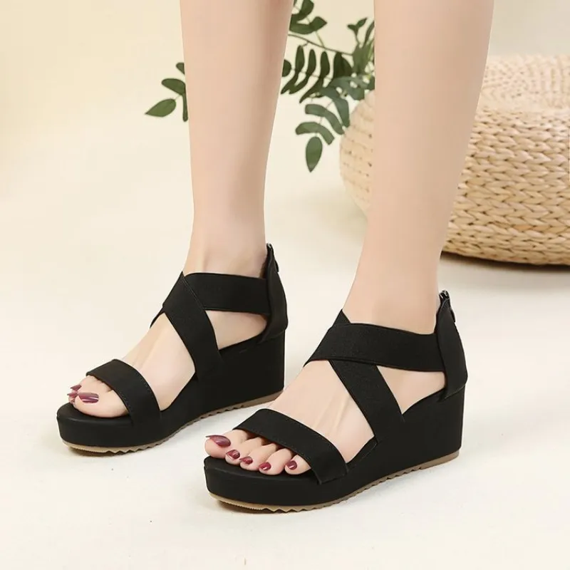 2025 Summer Wedges: Fashionable Womens High Heel Sandals