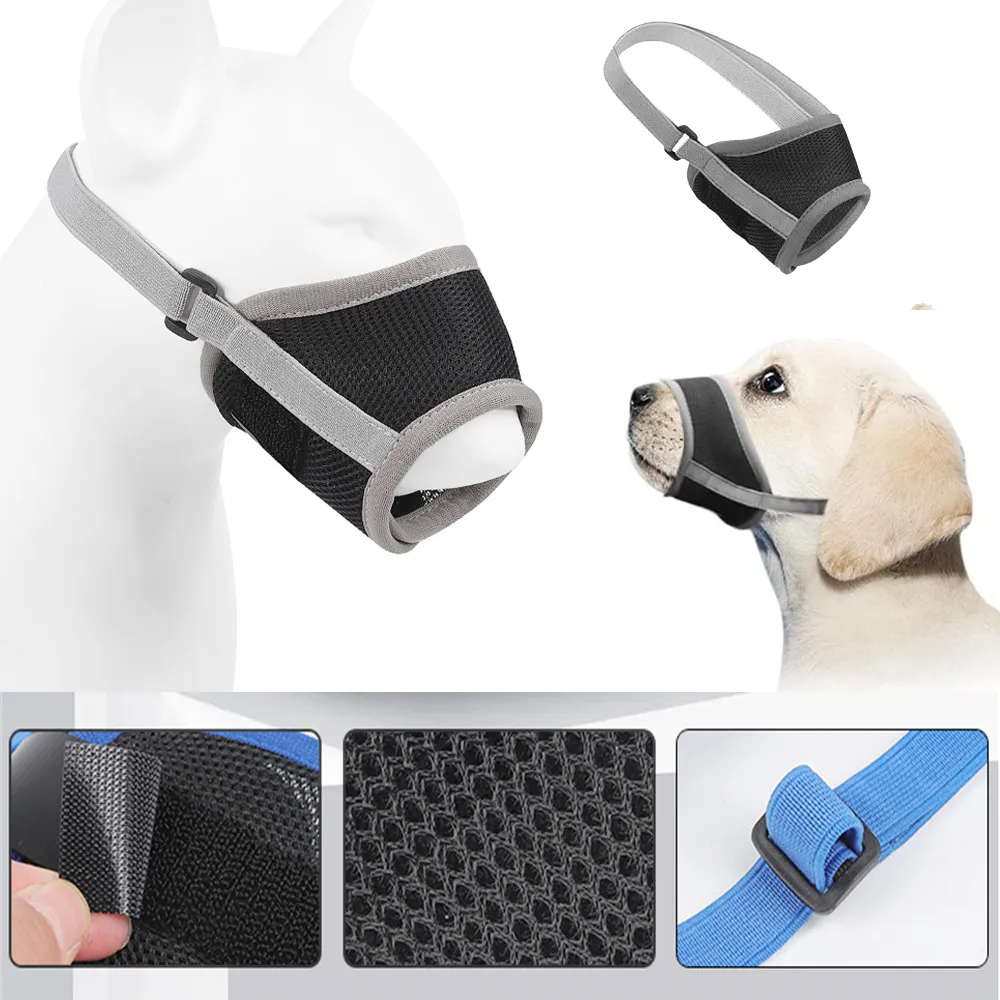 Mesh Muzzle Would A Muzzle Stop A Dog Barking Adjustable