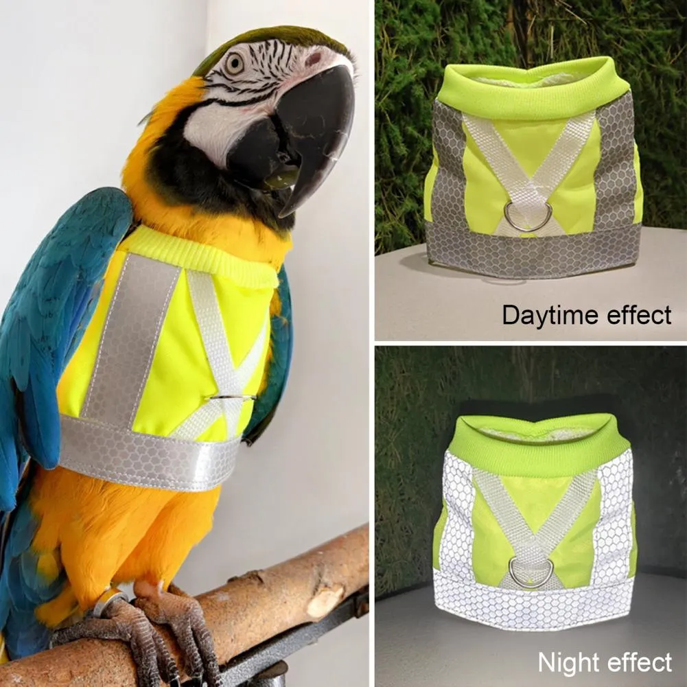 Wholesale Reflective Parrot Training Set With Leash Harness Vest And Myer Suits Perfect For Cockatiels Conures Budgies Parrots And More From Dh1103405408 34.67 DHgate.Com