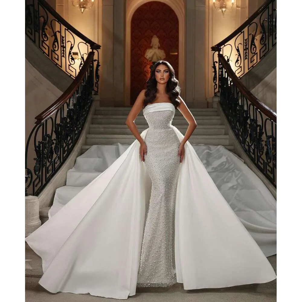 pearl beads for wedding dress Michelle Pearl Wedding Dress main image 1