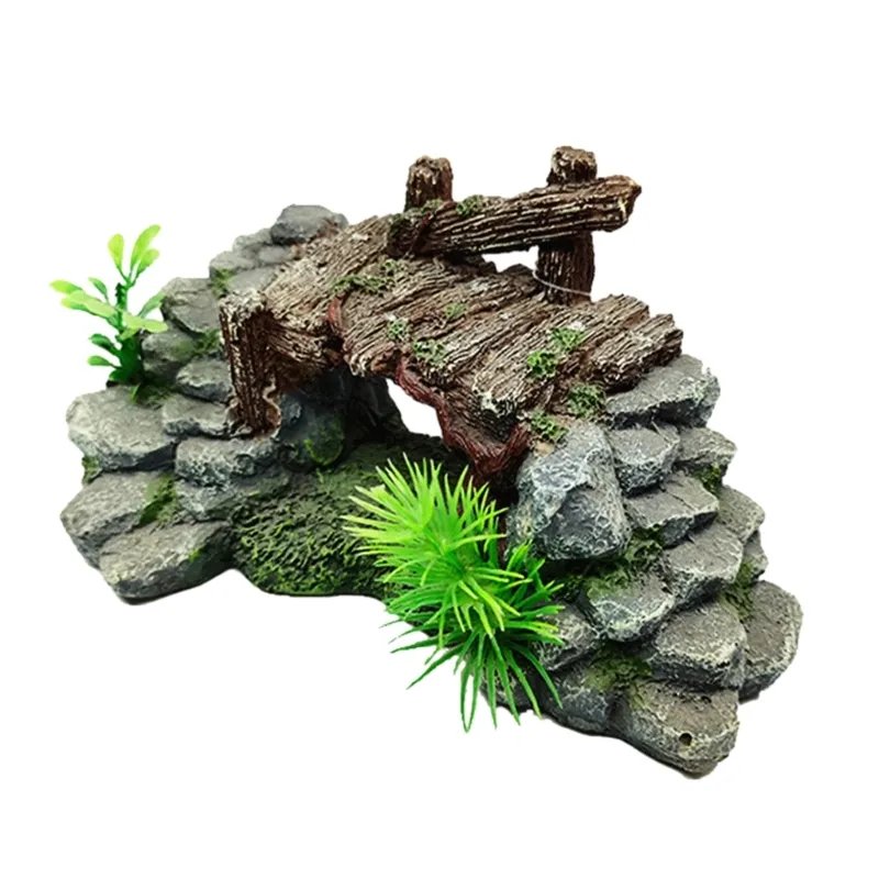 Resin Aquarium Bridge Decoration - Realistic Bonsai Landscape for Fish Tank  DIY Decor & Basking Platform - Shop Now! from Dhgate Other Decorations -  price 10.57