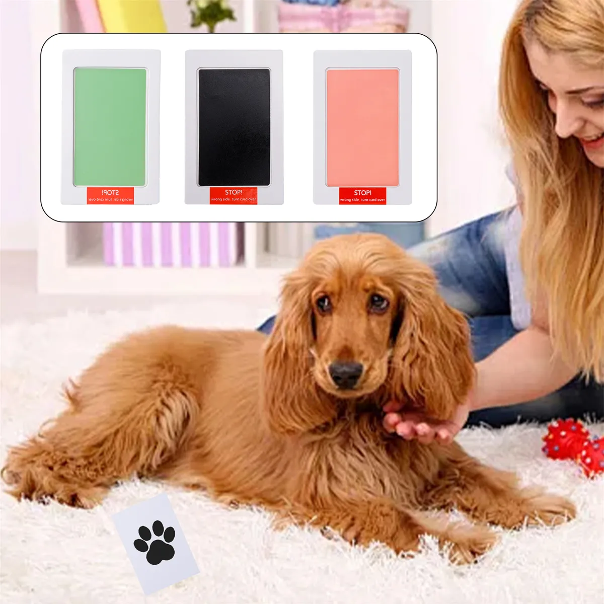 Paw Print Ink Pad For Dogs And Cats Non Toxic Washable Anti Counterfeiting Inkless Pet Pawprint Keepsake From Dh911750618 15.07 DHgate.Com